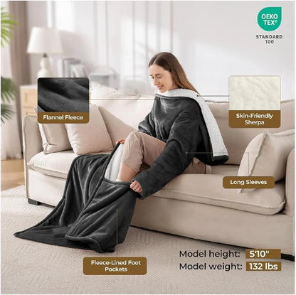 Wearable Heated Robe