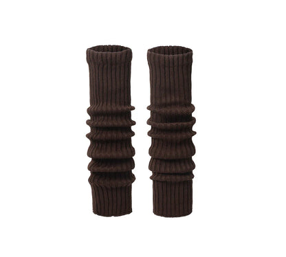 Snow Knitted Leg Warmers