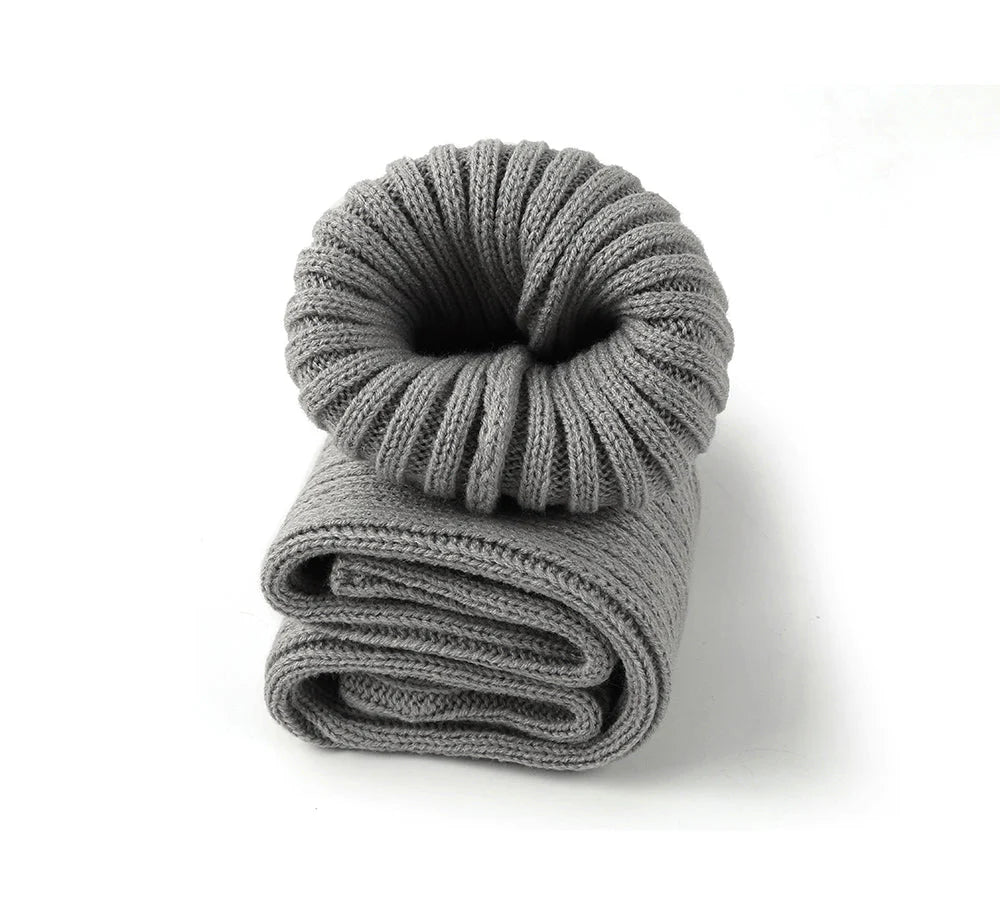 Snow Knitted Leg Warmers